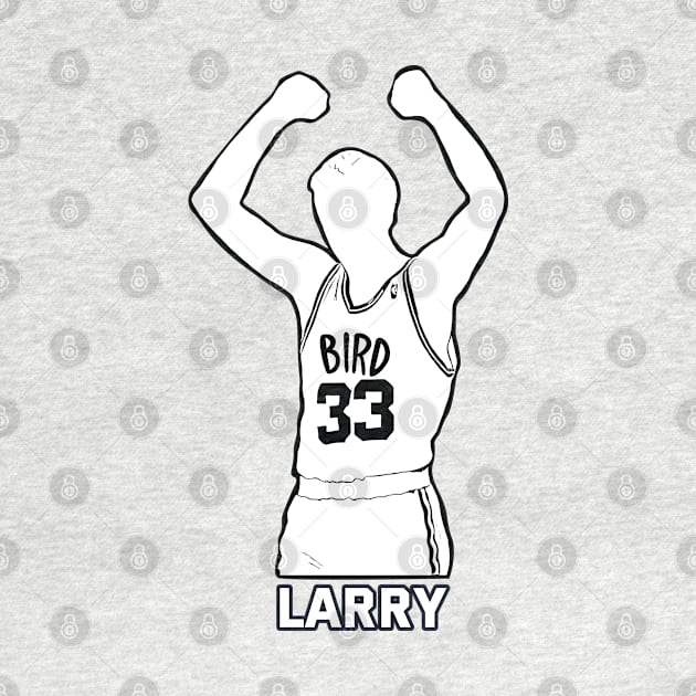 Larry Bird Retro Fan Art by Trendsdk